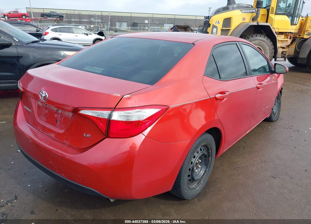 2014 TOYOTA COROLLA LE VIN: 5YFBURHE4EP103582