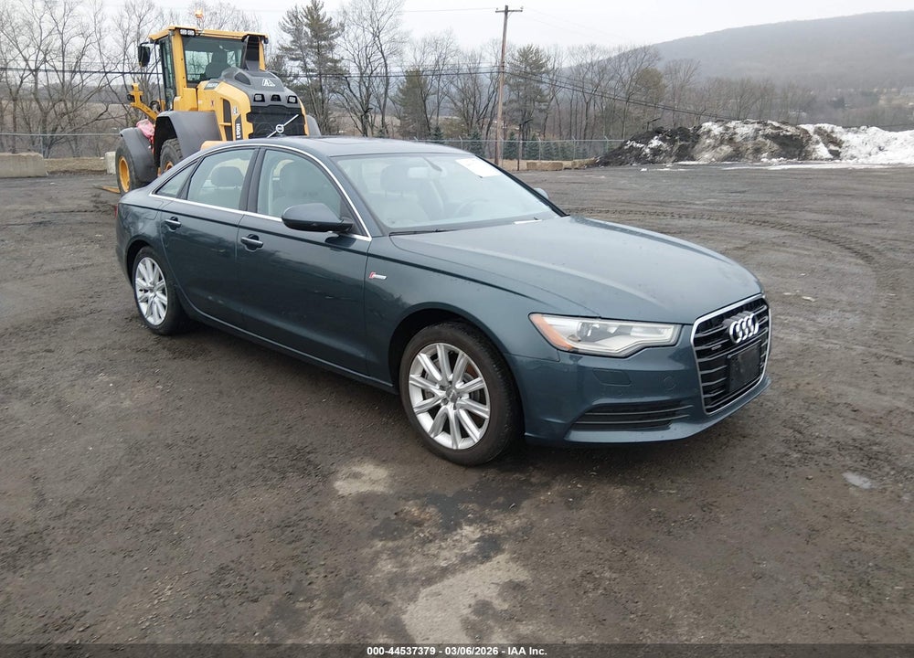 2014 AUDI A6 3.0T PREMIUM PLUS VIN: WAUFGAFC4EN082237