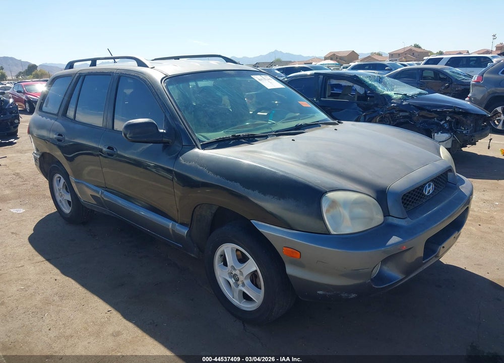 2004 HYUNDAI SANTA FE GLS VIN: KM8SC73D24U803877