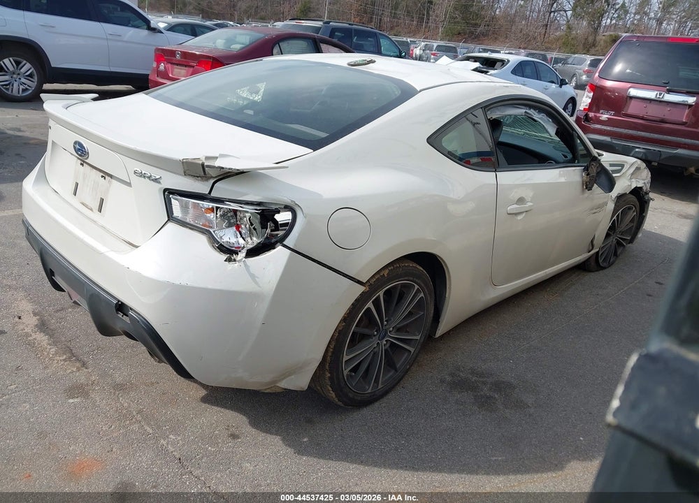 2016 SUBARU BRZ LIMITED VIN: JF1ZCAC16G8602198