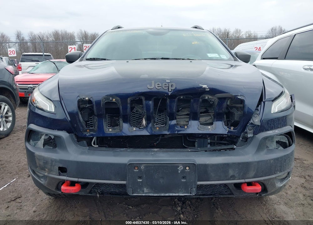 2016 JEEP CHEROKEE TRAILHAWK VIN: 1C4PJMBB6GW343436