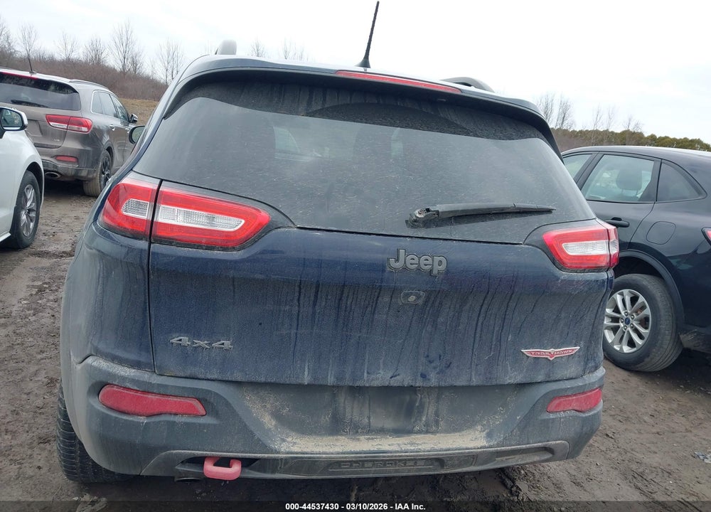2016 JEEP CHEROKEE TRAILHAWK VIN: 1C4PJMBB6GW343436