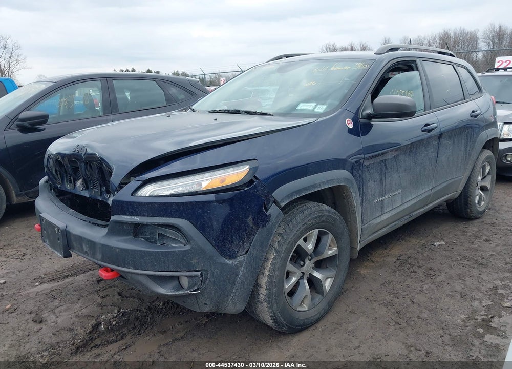 2016 JEEP CHEROKEE TRAILHAWK VIN: 1C4PJMBB6GW343436