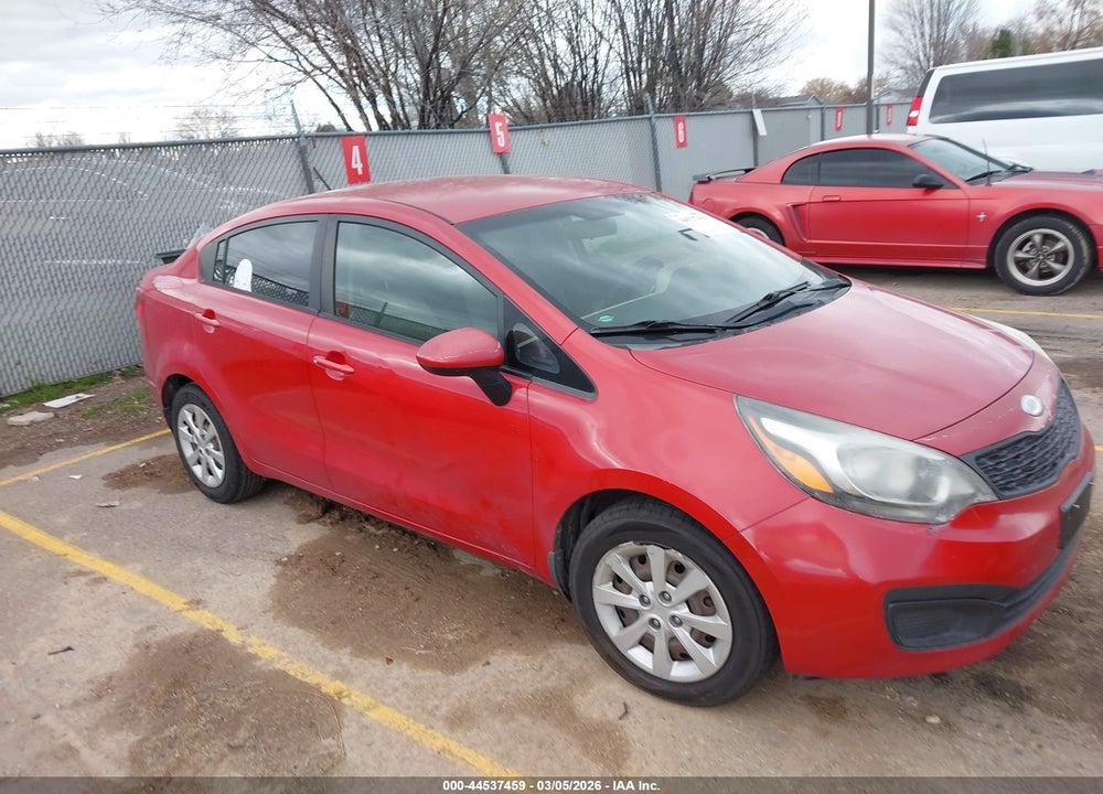2013 KIA RIO LX VIN: KNADM4A37D6234481