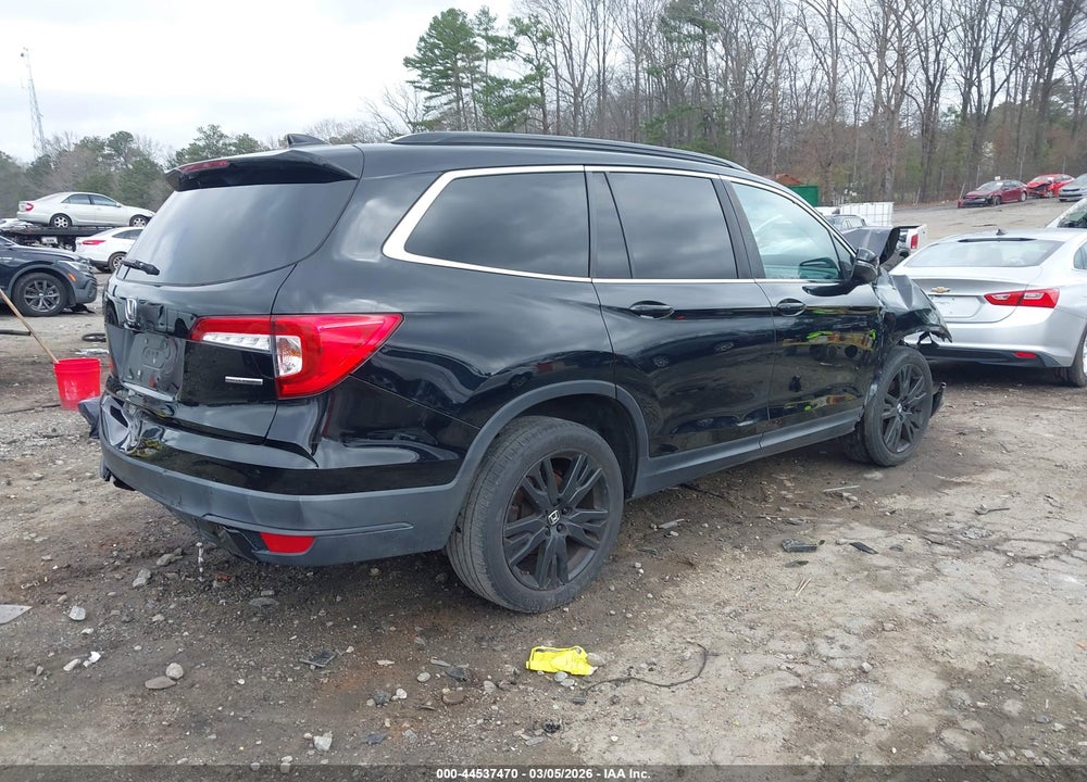 2021 HONDA PILOT 2WD SPECIAL EDITION VIN: 5FNYF5H26MB025786