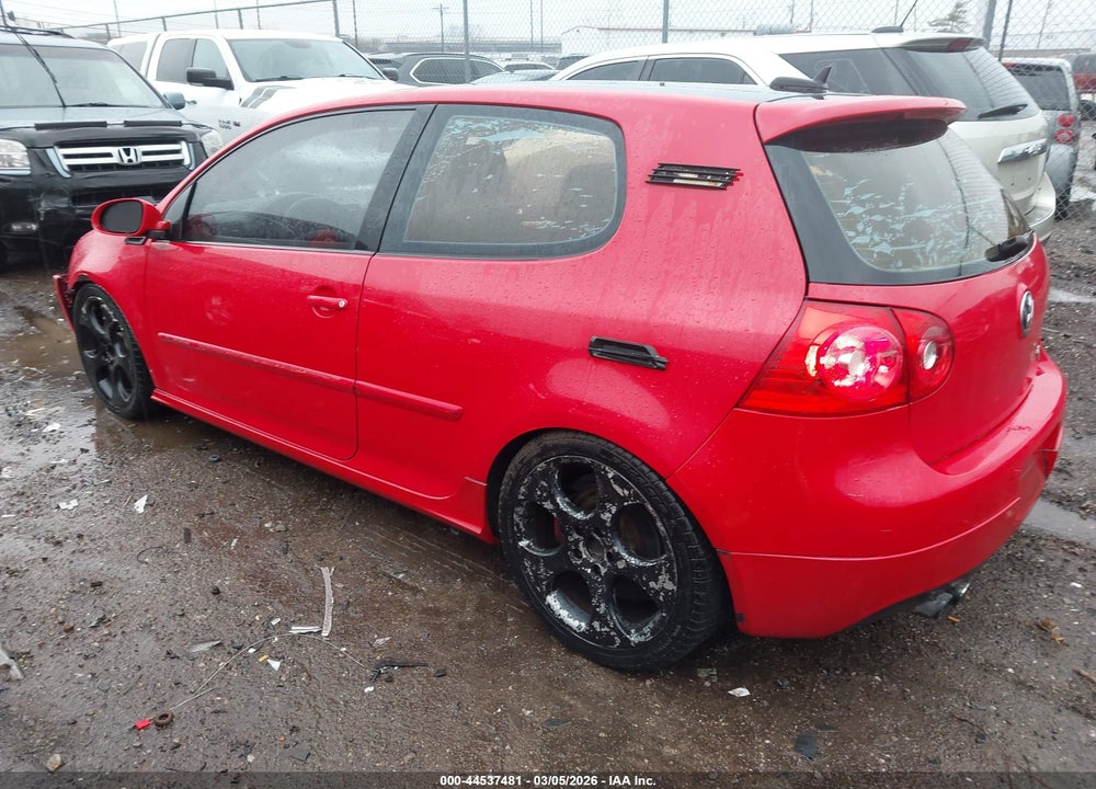2006 VOLKSWAGEN GTI 2-DOOR VIN: WVWFV71K66W087929