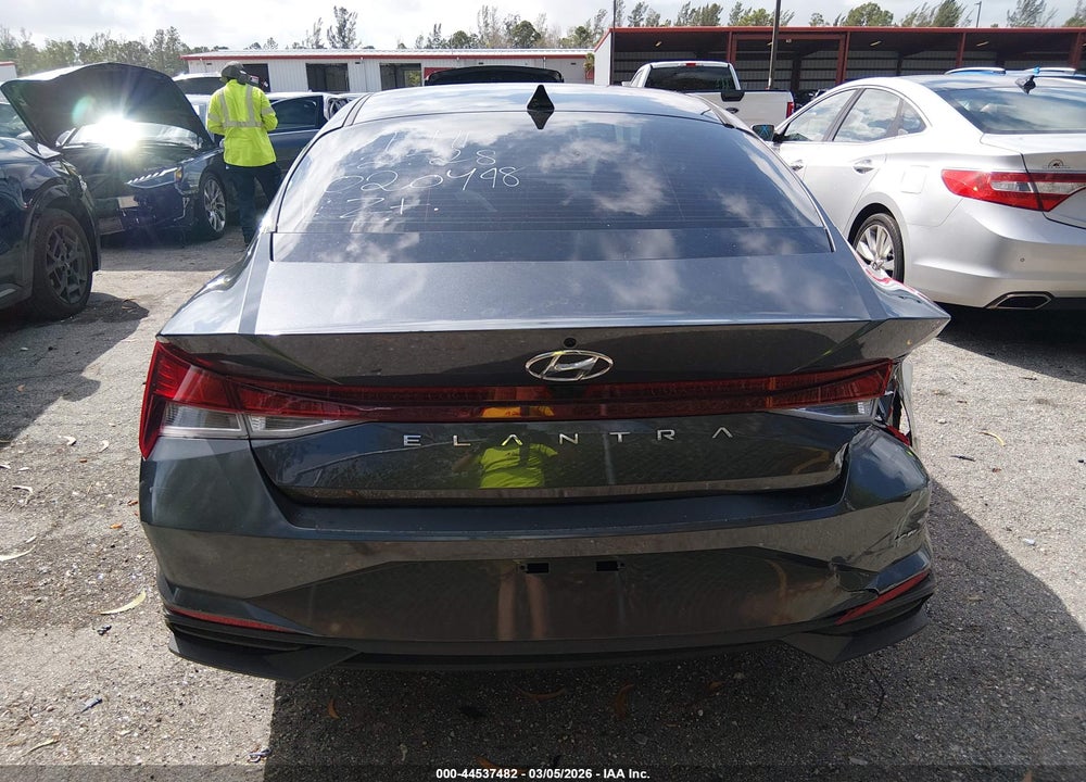 2021 HYUNDAI ELANTRA SEL VIN: 5NPLS4AGXMH020498