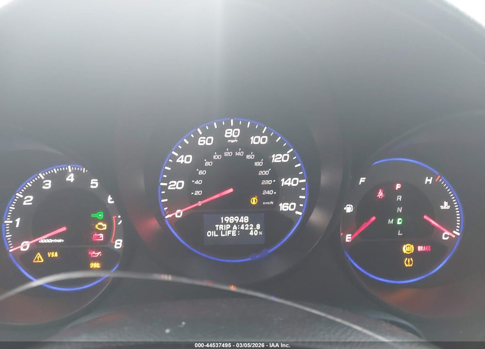 2008 ACURA TL 3.2 VIN: 19UUA66298A046508