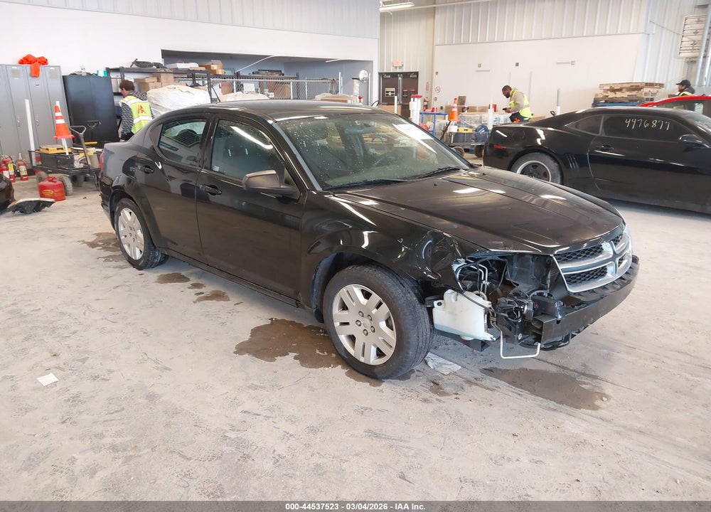 2014 DODGE AVENGER SE VIN: 1C3CDZAB1EN190394