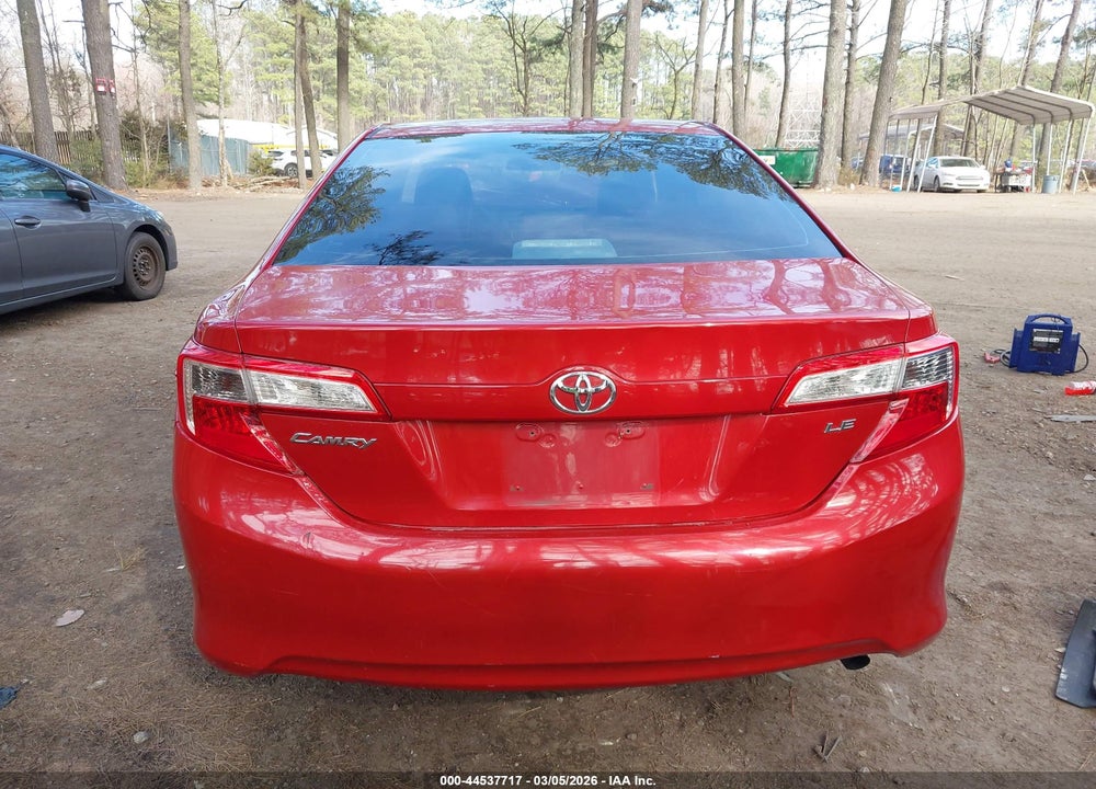2012 TOYOTA CAMRY LE VIN: 4T4BF1FK1CR263585