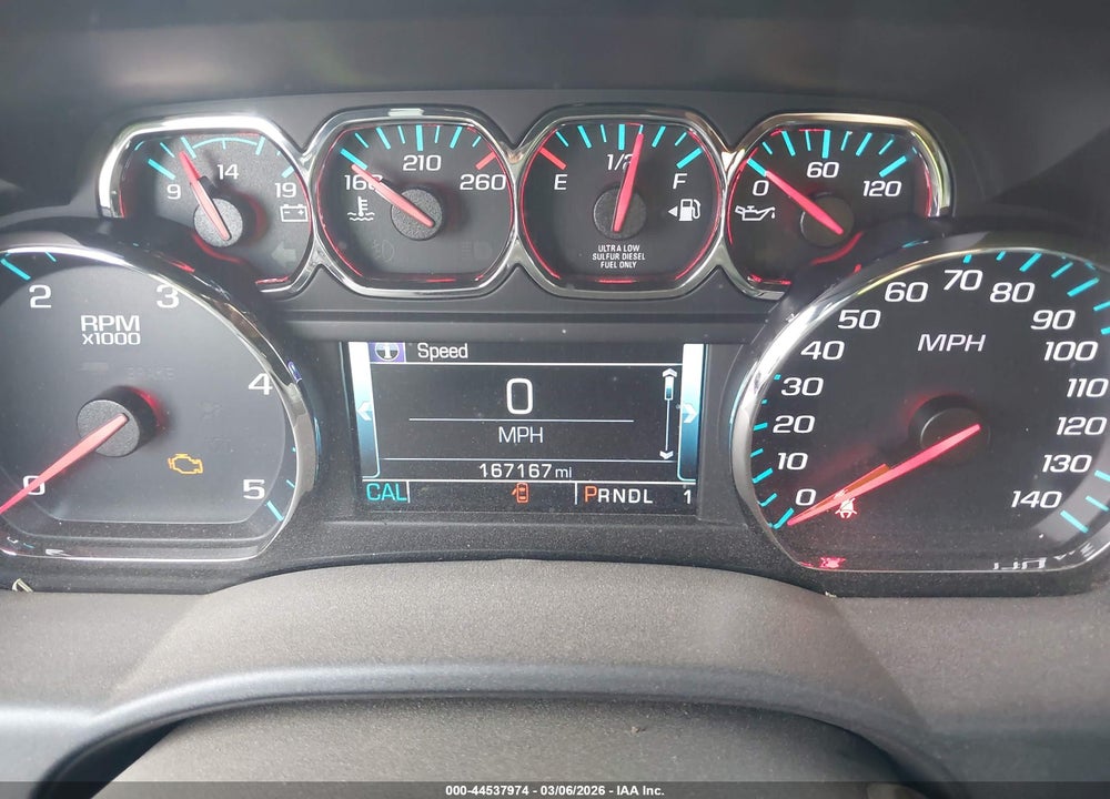 2018 CHEVROLET SILVERADO 2500HD HIGH COUNTRY VIN: 1GC1KXEY1JF137856