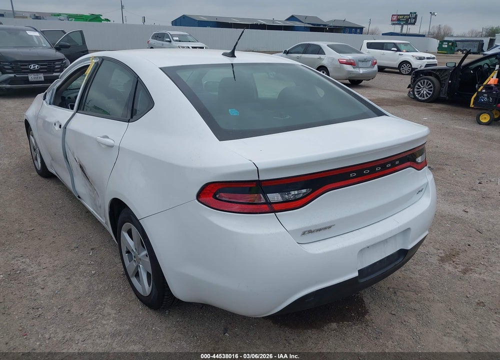 2016 DODGE DART SXT VIN: 1C3CDFBB7GD667450