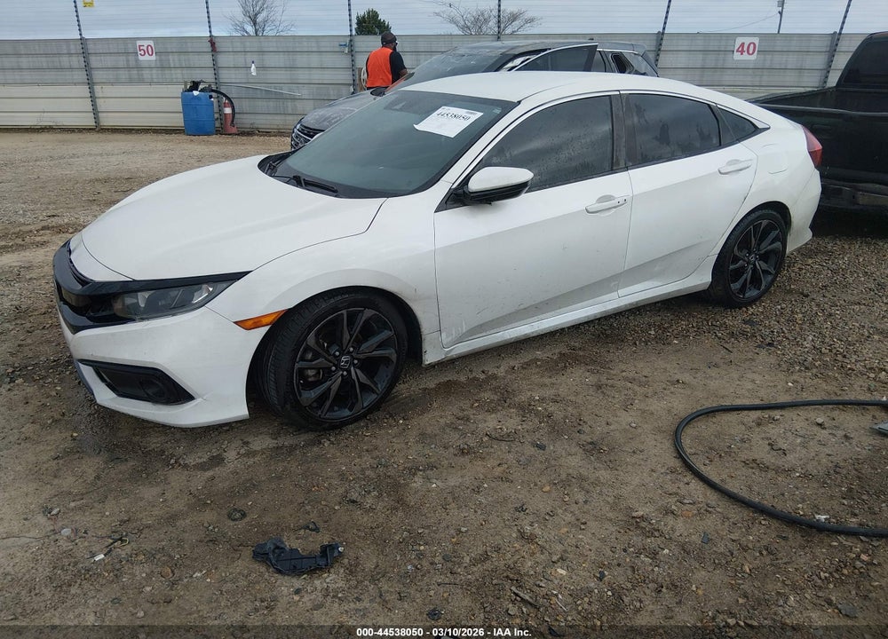 2019 HONDA CIVIC SPORT VIN: 19XFC2F80KE021533