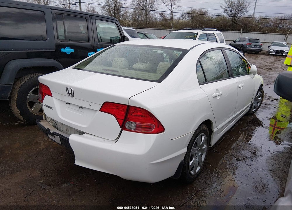 2007 HONDA CIVIC LX VIN: 1HGFA16597L092672