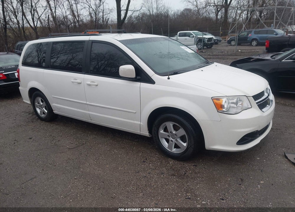 2012 DODGE GRAND CARAVAN SXT VIN: 2C4RDGCG7CR295959