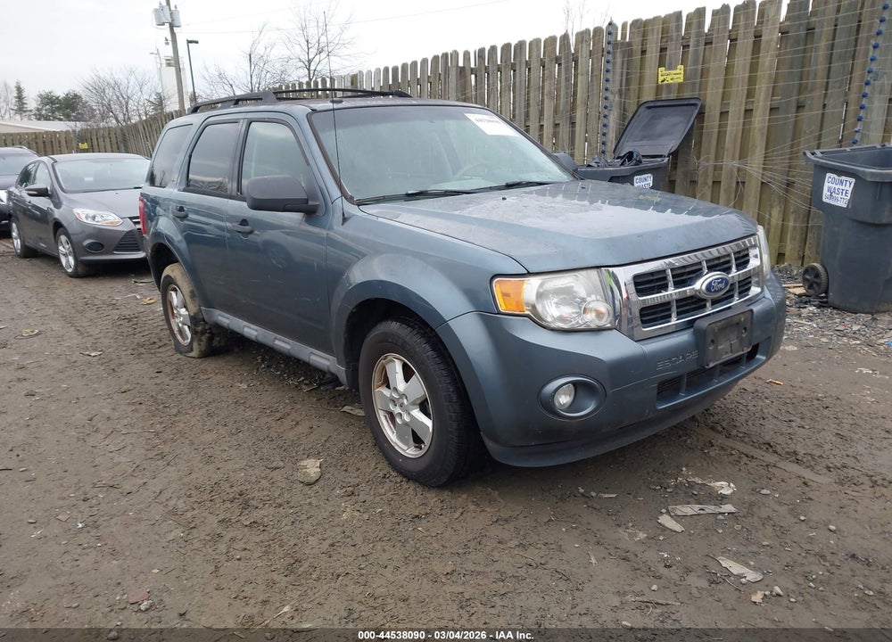 2010 FORD ESCAPE XLT VIN: 1FMCU9DG2AKC15510