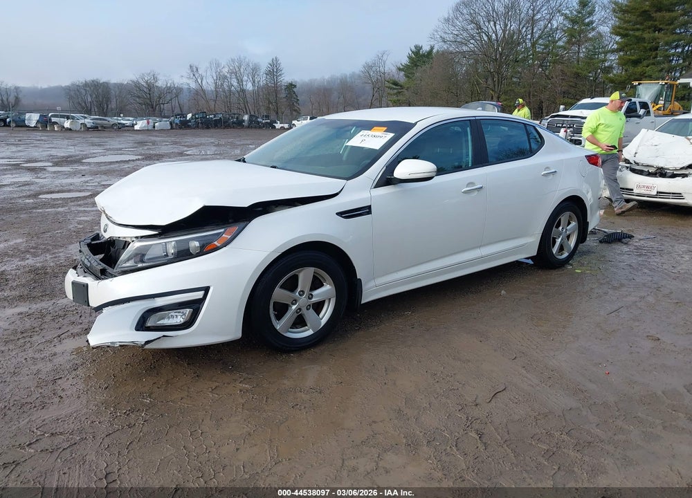 2015 KIA OPTIMA LX VIN: KNAGM4A72F5658272