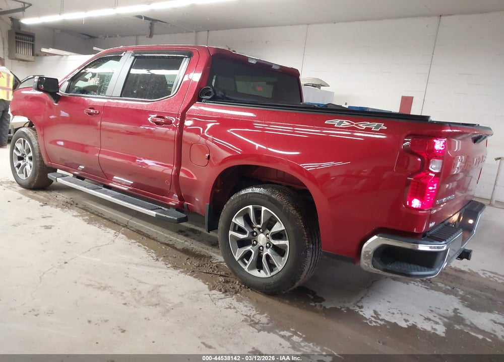 2021 CHEVROLET SILVERADO 1500 4WD  SHORT BED LT VIN: 1GCUYDED5MZ410890