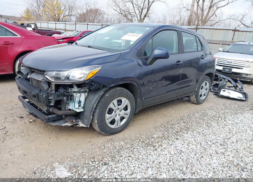2019 CHEVROLET TRAX LS VIN: 3GNCJKSBXKL134564