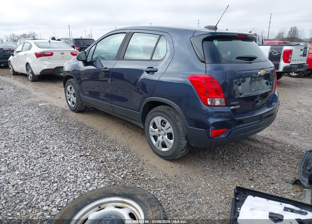 2019 CHEVROLET TRAX LS VIN: 3GNCJKSBXKL134564