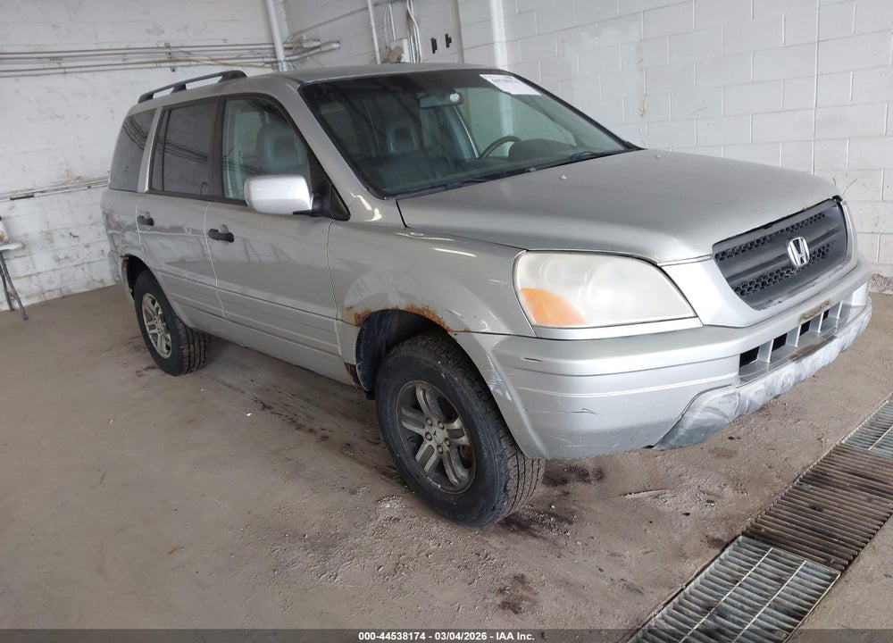 2004 HONDA PILOT EX-L VIN: 2HKYF18624H561518