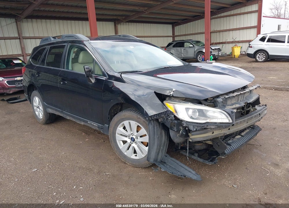2017 SUBARU OUTBACK 2.5I PREMIUM VIN: 4S4BSACC8H3255046
