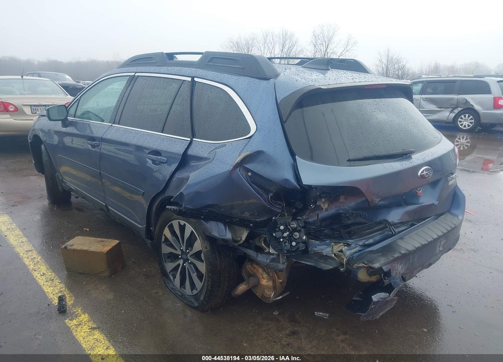 2017 SUBARU OUTBACK 2.5I LIMITED VIN: 4S4BSAKC9H3284136