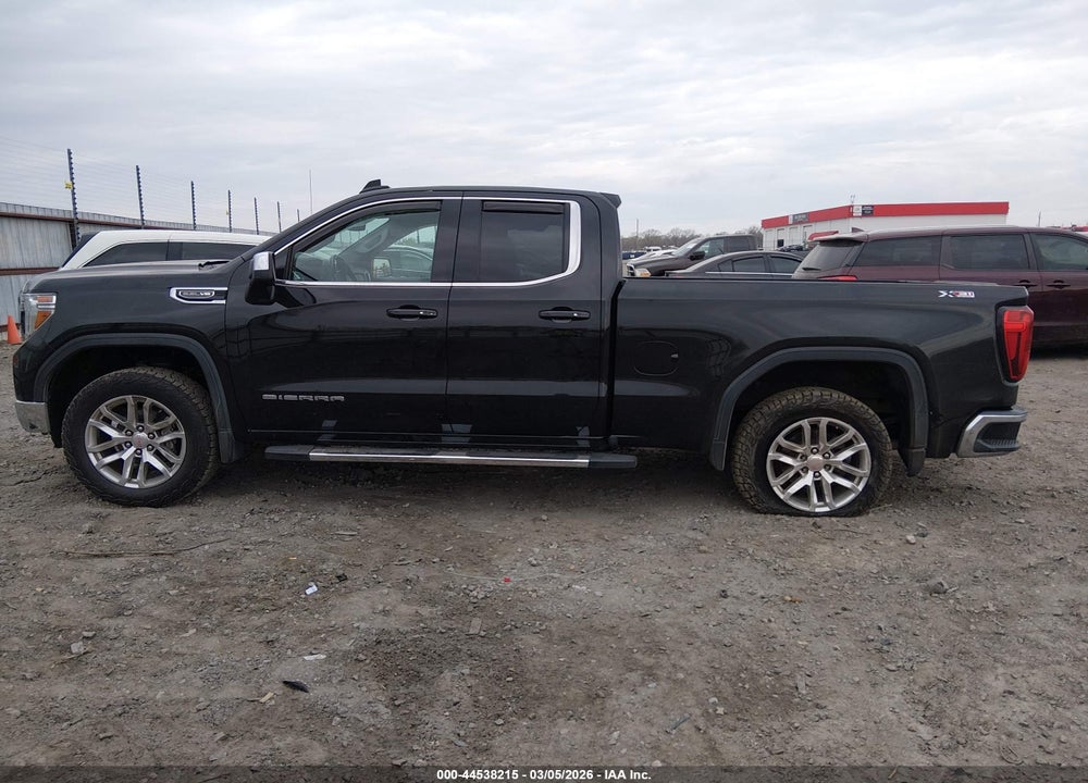 2021 GMC SIERRA 1500 4WD  STANDARD BOX SLE VIN: 1GTR9BEDXMZ336132
