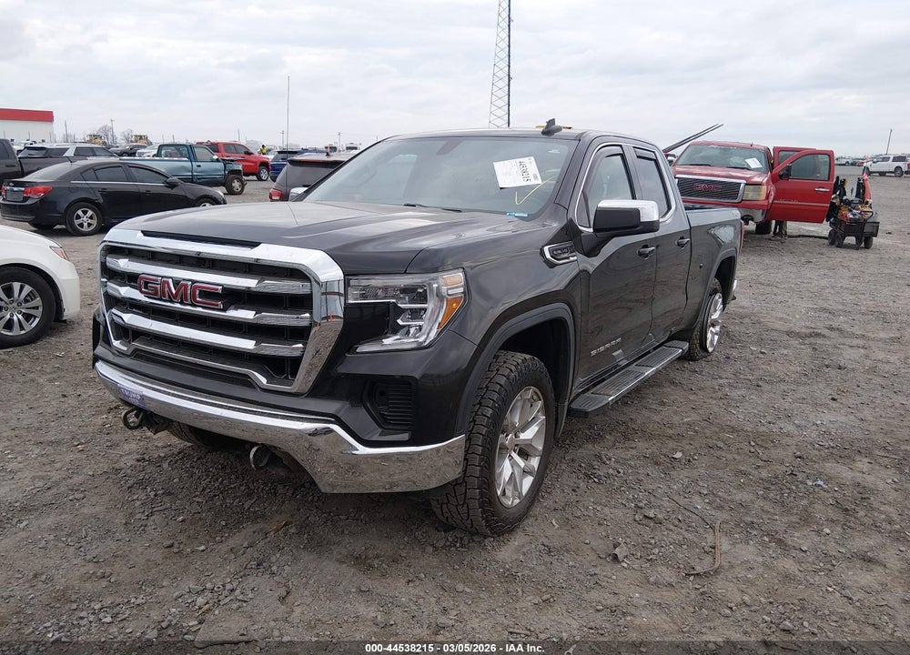 2021 GMC SIERRA 1500 4WD  STANDARD BOX SLE VIN: 1GTR9BEDXMZ336132