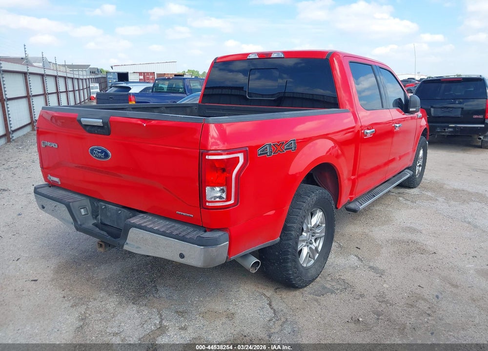 2016 FORD F-150 XLT VIN: 1FTEW1EF5GKE54492