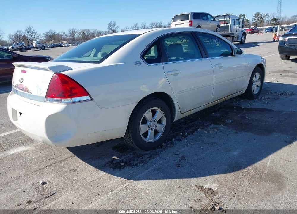 2008 CHEVROLET IMPALA LT VIN: 2G1WT58N681222694