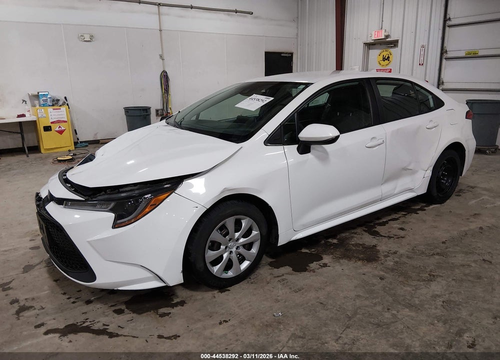 2021 TOYOTA COROLLA LE VIN: 5YFEPMAE1MP188347