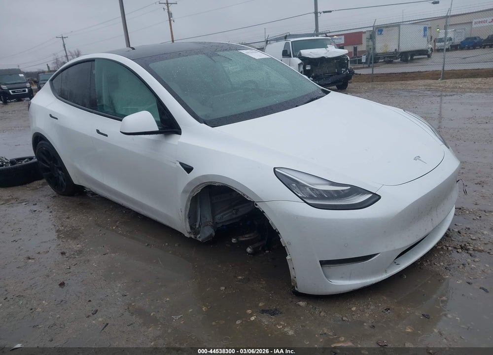 2022 TESLA MODEL Y LONG RANGE DUAL MOTOR ALL-WHEEL DRIVE VIN: 7SAYGAEE4NF362756
