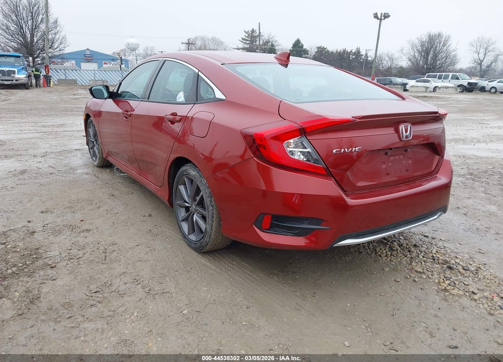 2020 HONDA CIVIC EX VIN: 19XFC1F3XLE014668