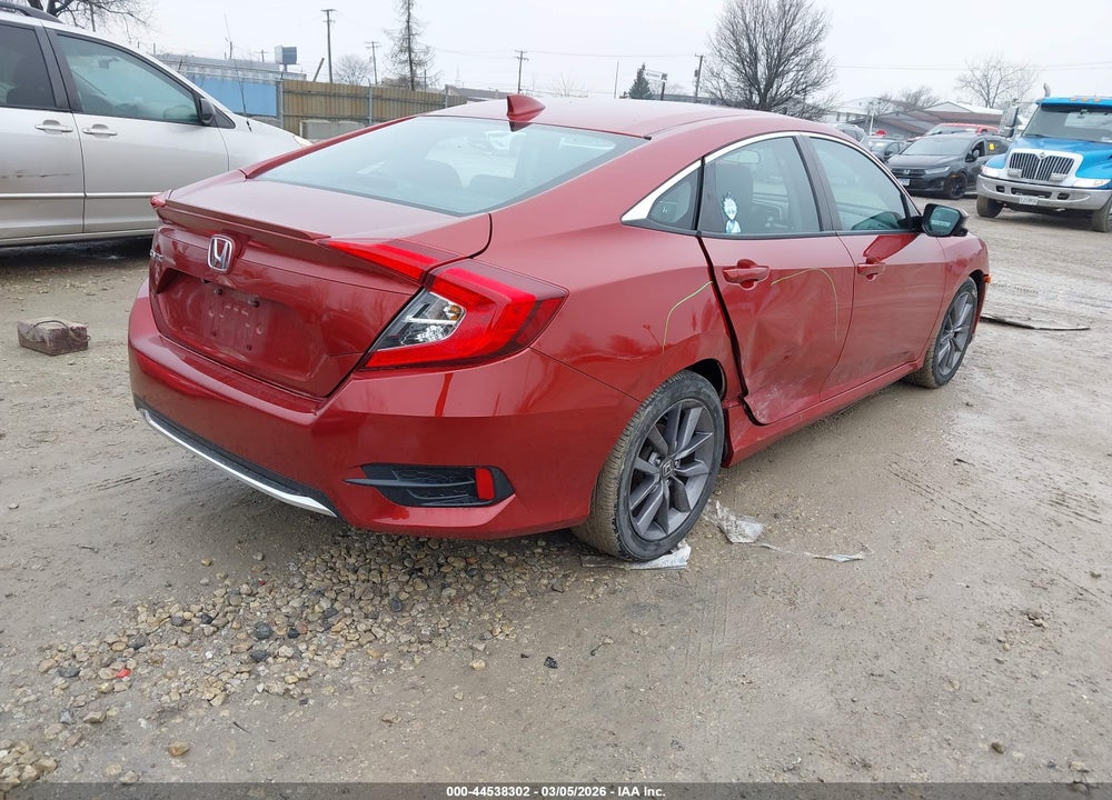 2020 HONDA CIVIC EX VIN: 19XFC1F3XLE014668