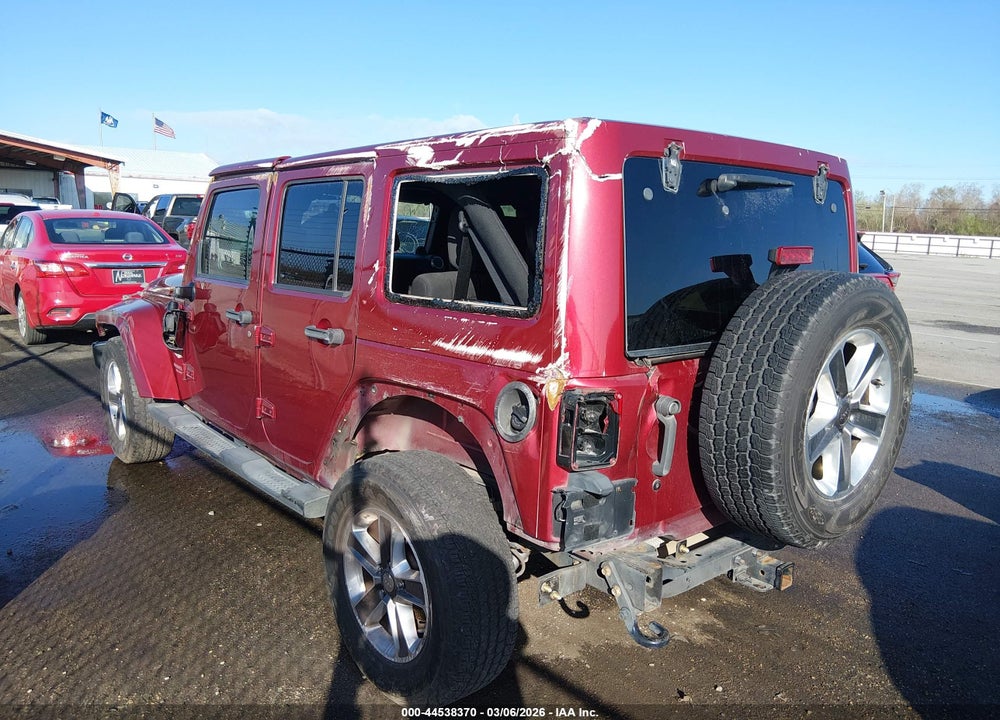 2011 JEEP WRANGLER UNLIMITED SAHARA VIN: 1J4BA5H13BL563460