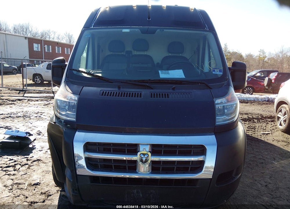 2017 RAM PROMASTER 2500 HIGH ROOF 159 WB VIN: 3C6TRVDG2HE537891