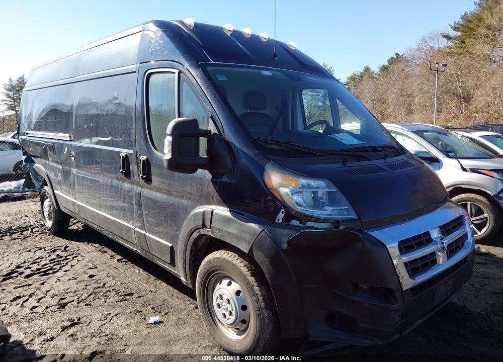 2017 RAM PROMASTER 2500 HIGH ROOF 159 WB VIN: 3C6TRVDG2HE537891