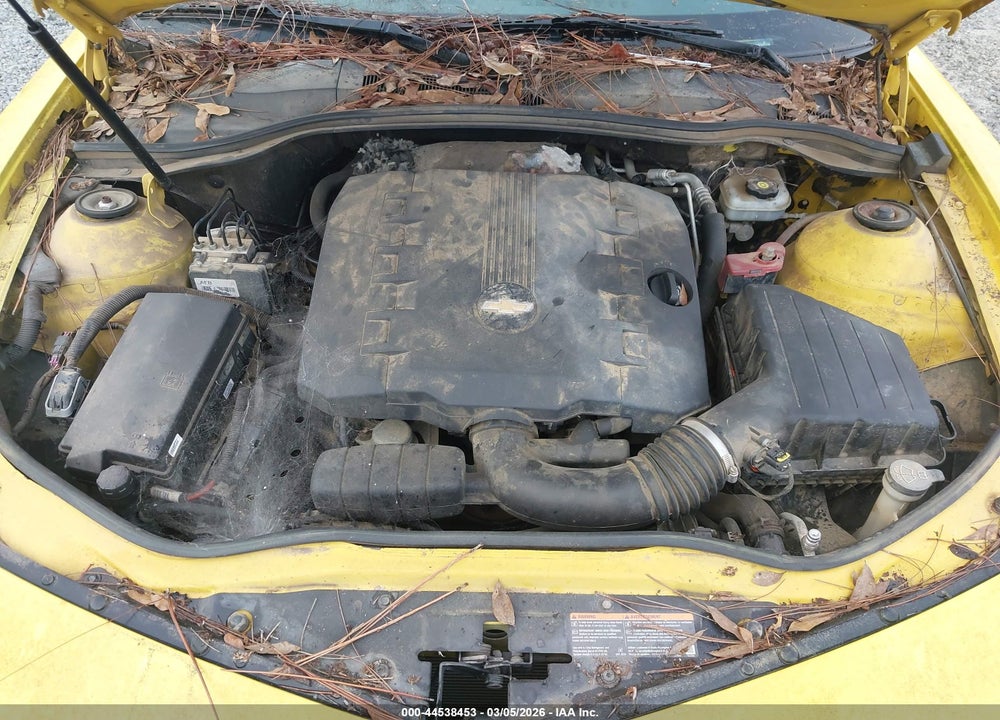 2011 CHEVROLET CAMARO 2LS VIN: 2G1FA1ED4B9119311