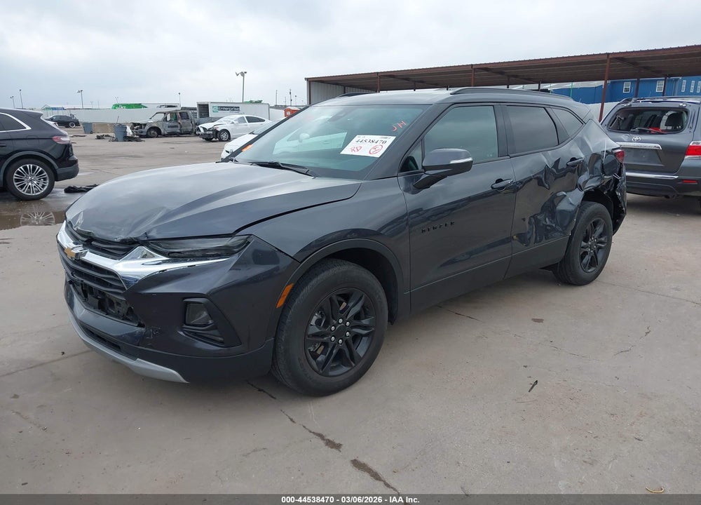 2022 CHEVROLET BLAZER FWD 2LT VIN: 3GNKBCR44NS155314