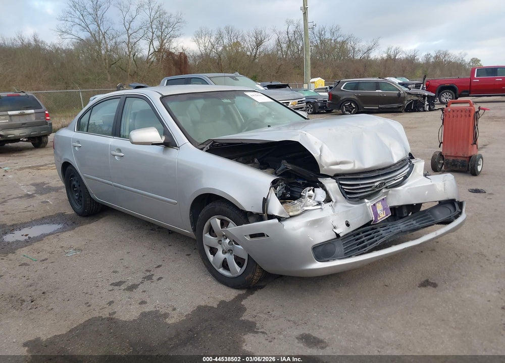 2008 KIA OPTIMA LX VIN: KNAGE123185250971