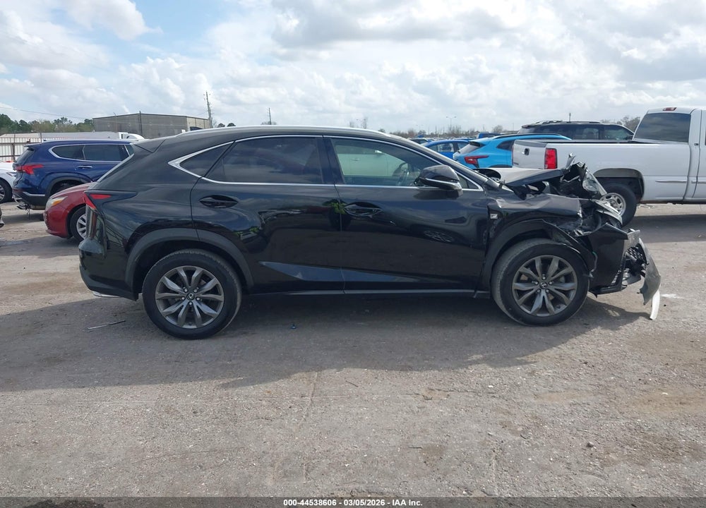 2017 LEXUS NX 200T F SPORT VIN: JTJYARBZ1H2075464