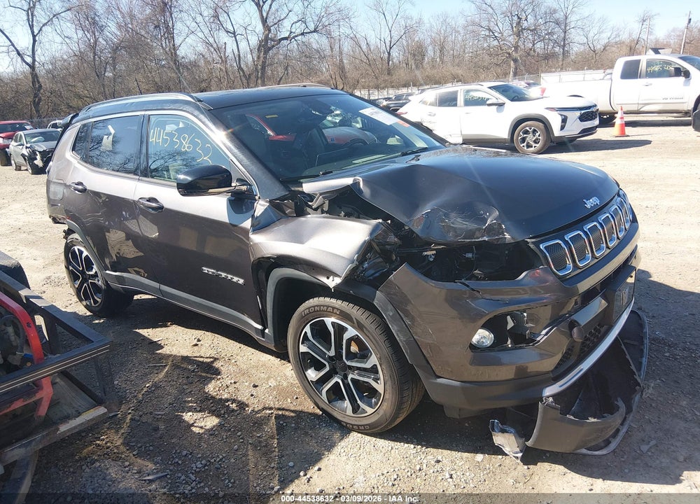 2022 JEEP COMPASS LIMITED 4X4 VIN: 3C4NJDCB5NT169447