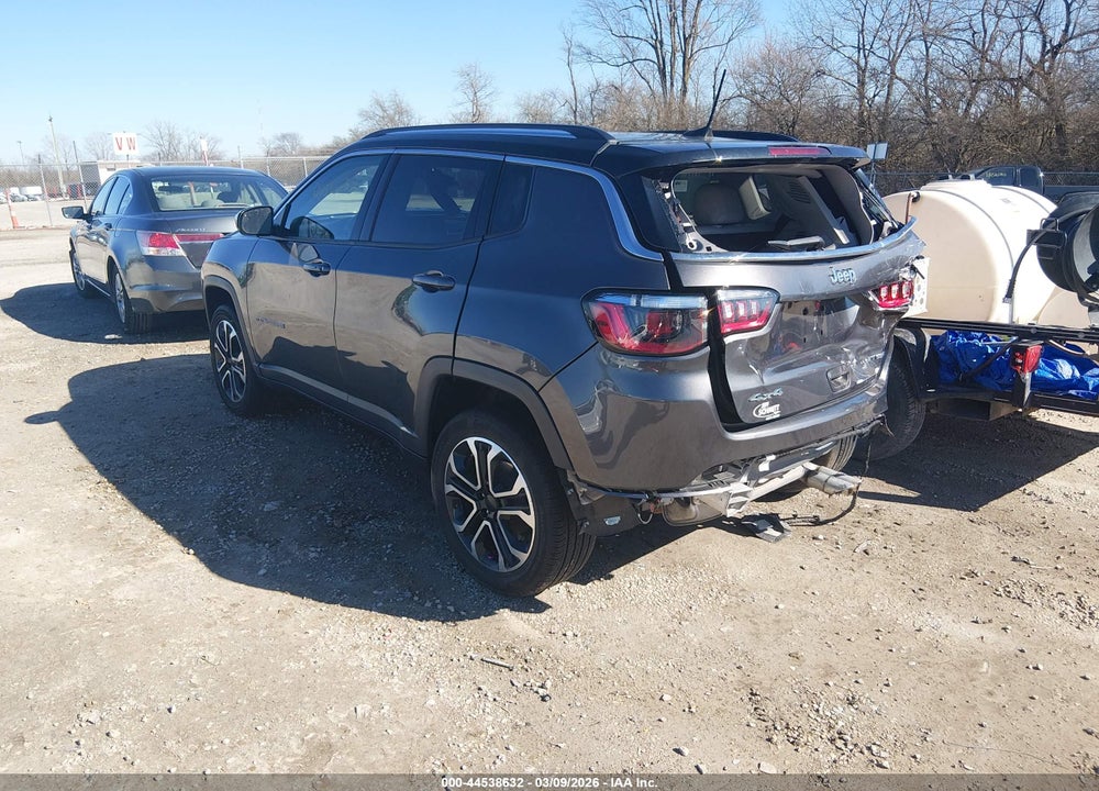 2022 JEEP COMPASS LIMITED 4X4 VIN: 3C4NJDCB5NT169447