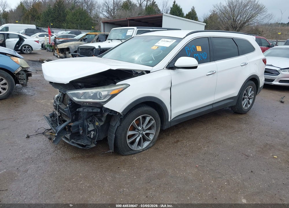 2017 HYUNDAI SANTA FE SE VIN: KM8SM4HF2HU175685