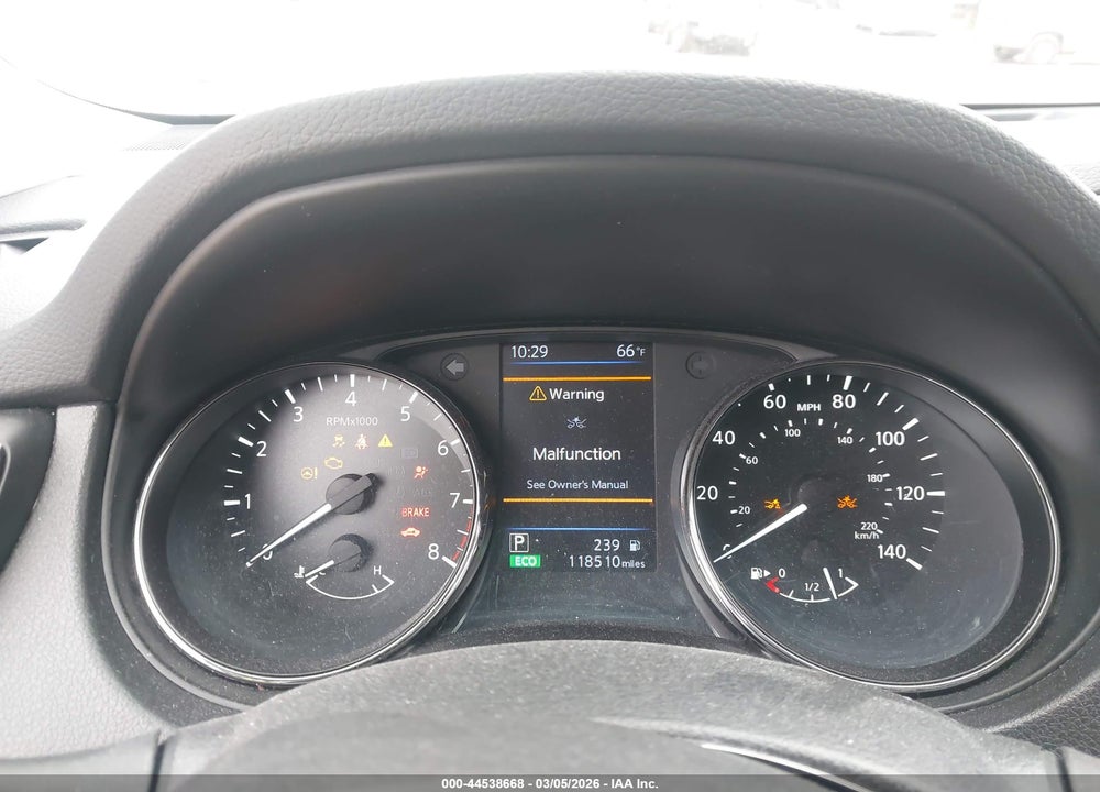 2019 NISSAN ROGUE SV VIN: JN8AT2MV7KW400882