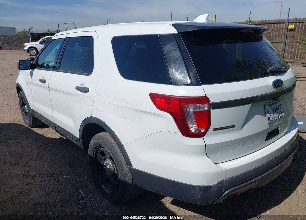 2017 FORD UTILITY POLICE INTERCEPTOR VIN: 1FM5K8AR5HGA04703