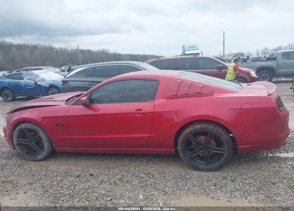 2013 FORD MUSTANG GT PREMIUM VIN: 1ZVBP8CF4D5279204