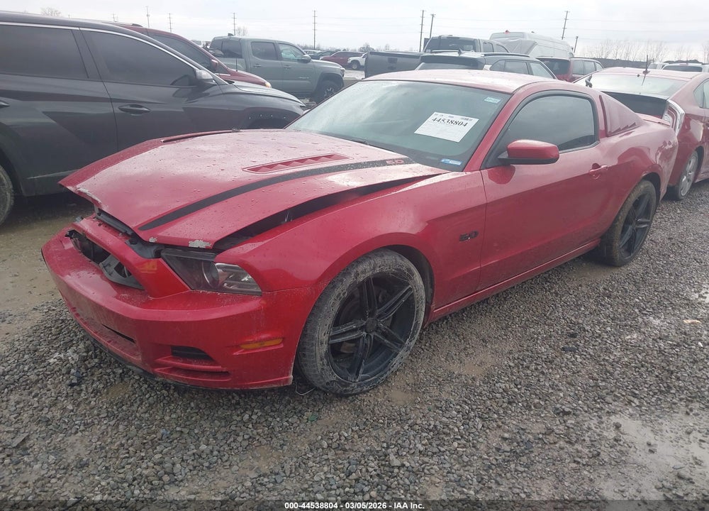 2013 FORD MUSTANG GT PREMIUM VIN: 1ZVBP8CF4D5279204