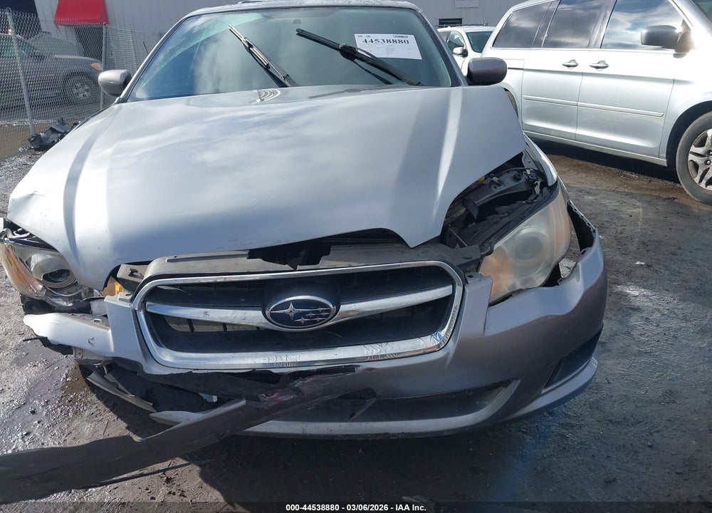 2009 SUBARU LEGACY 2.5I VIN: 4S3BL616597225394